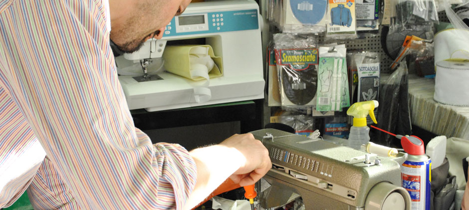 assistenza tecnica macchine per cucire a Milano